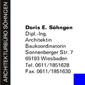 Doris E. Söhngen Dipl.-Ing. Architektin
